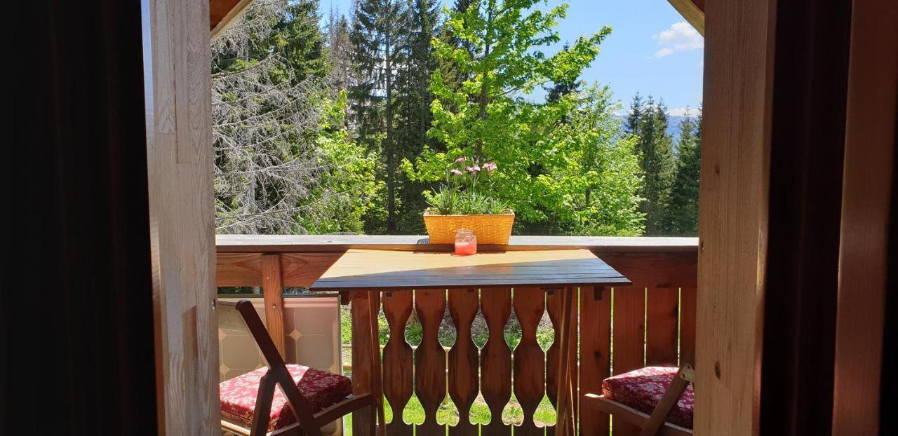 Mountain Eco Chalet Konjska Dolina On 1400 M Asl -Near Pokljuka Srednja Vas v Bohinju Bagian luar foto