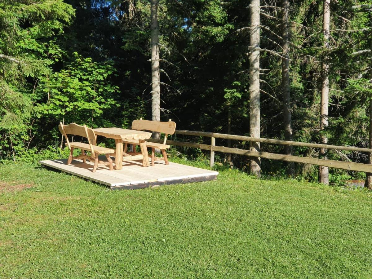 Mountain Eco Chalet Konjska Dolina On 1400 M Asl -Near Pokljuka Srednja Vas v Bohinju Bagian luar foto