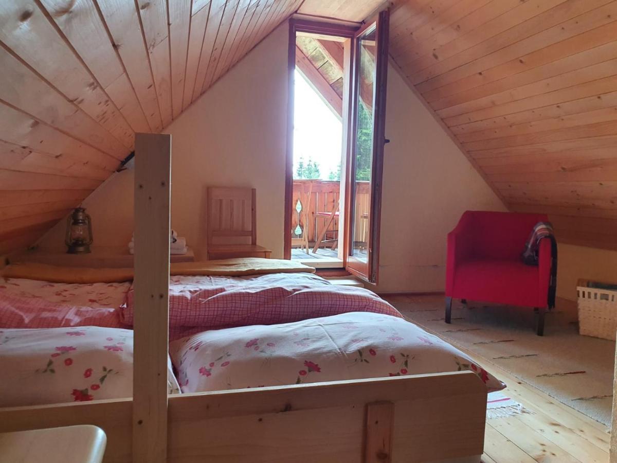 Mountain Eco Chalet Konjska Dolina On 1400 M Asl -Near Pokljuka Srednja Vas v Bohinju Bagian luar foto