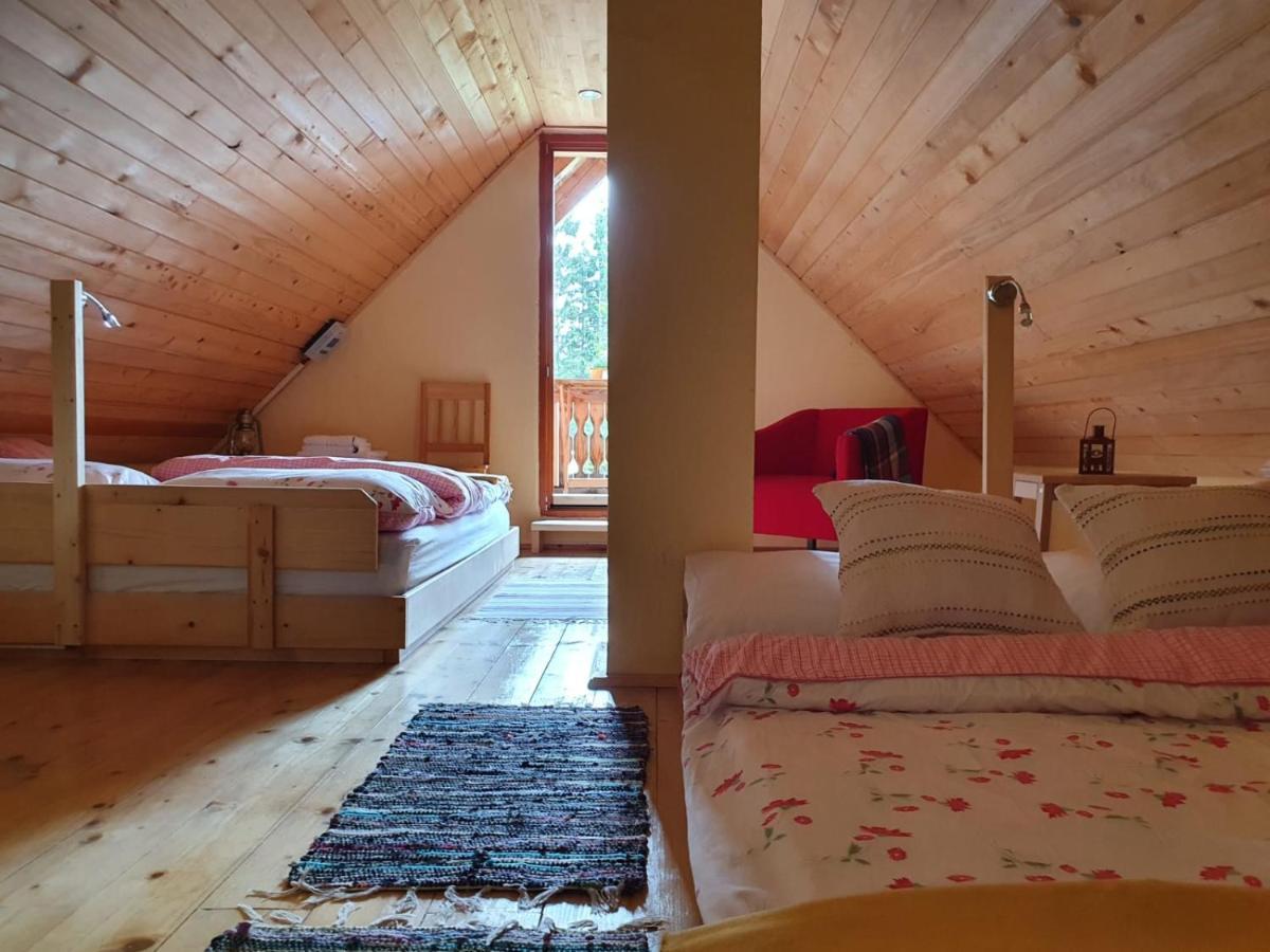 Mountain Eco Chalet Konjska Dolina On 1400 M Asl -Near Pokljuka Srednja Vas v Bohinju Bagian luar foto